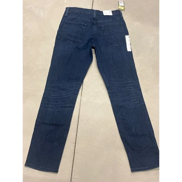 Goodfellow & Co Men's Slim Jeans - Dark Blue - Picture 2 of 4